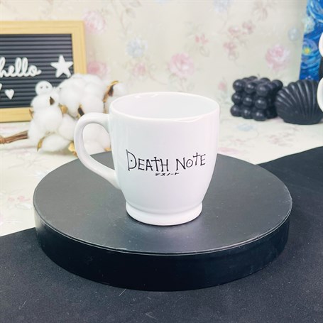 Death Note Tasarımlı Filtre Kahve Fincanı