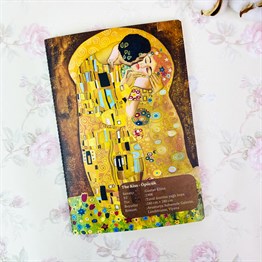 Gustav Klimt Öpücük Ve Sırları Tasarımlı Art Defter
