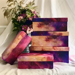 Purple Space Tasarımlı 5li Kutu