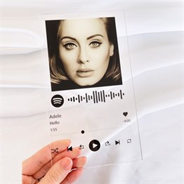 Spotify Barkodlu Plak - Adele / Hello